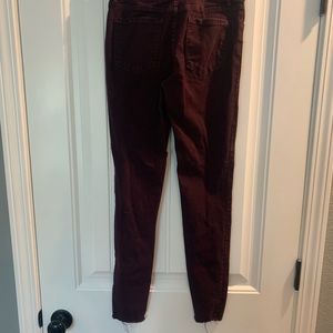Articles Of Society Women’s Plum Skinny Jean- size 26